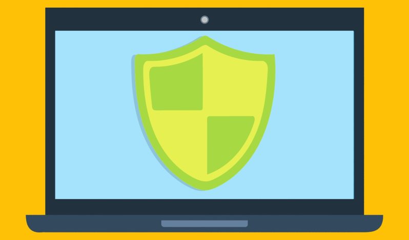 Free antivirus security privacy illustration