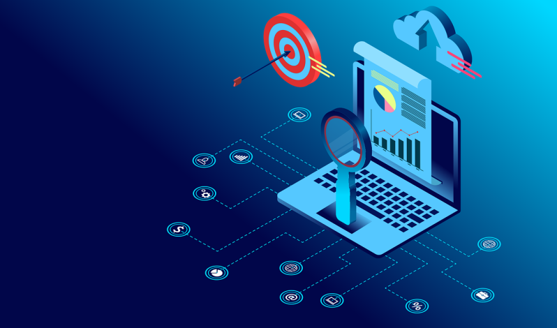 Free computer data digital vector