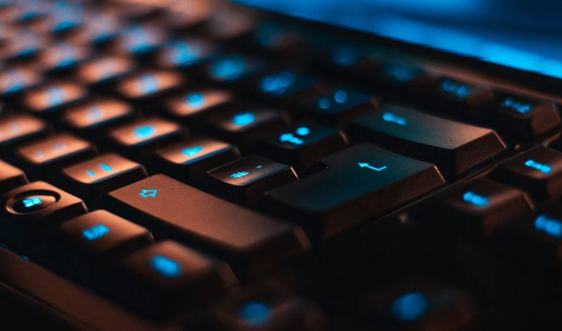 closeup photo of computer keyboard