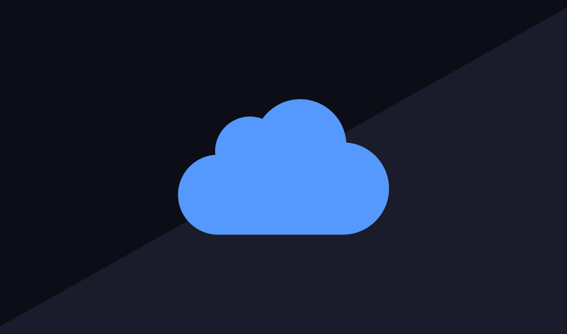 Free cloud cloud computing connection vector