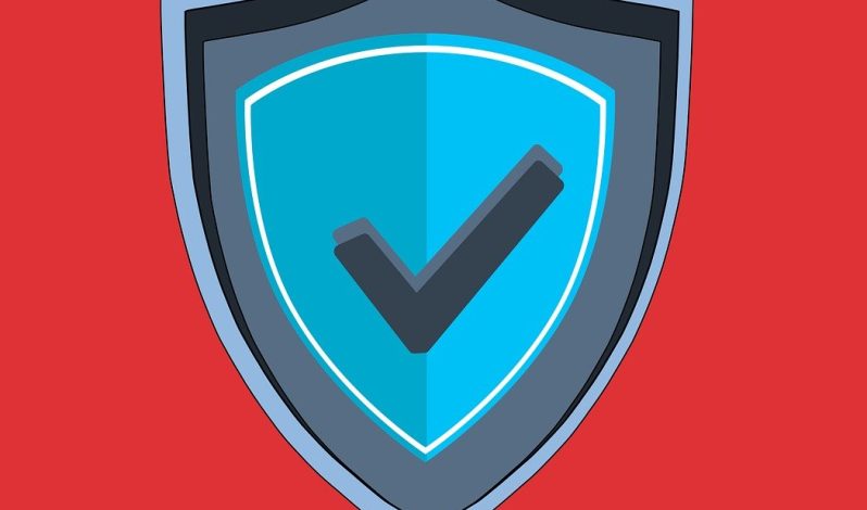 Free sign security coat of arms vector